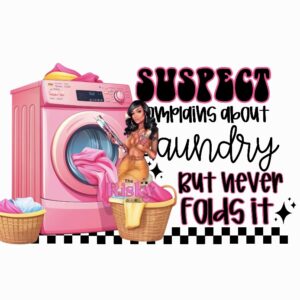 UV DTF Suspect Laundry