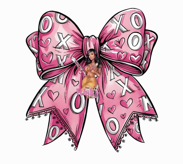 UV DTF XOXO Bow