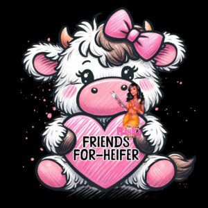 UV DTF Exclusive Friends For-Heifer
