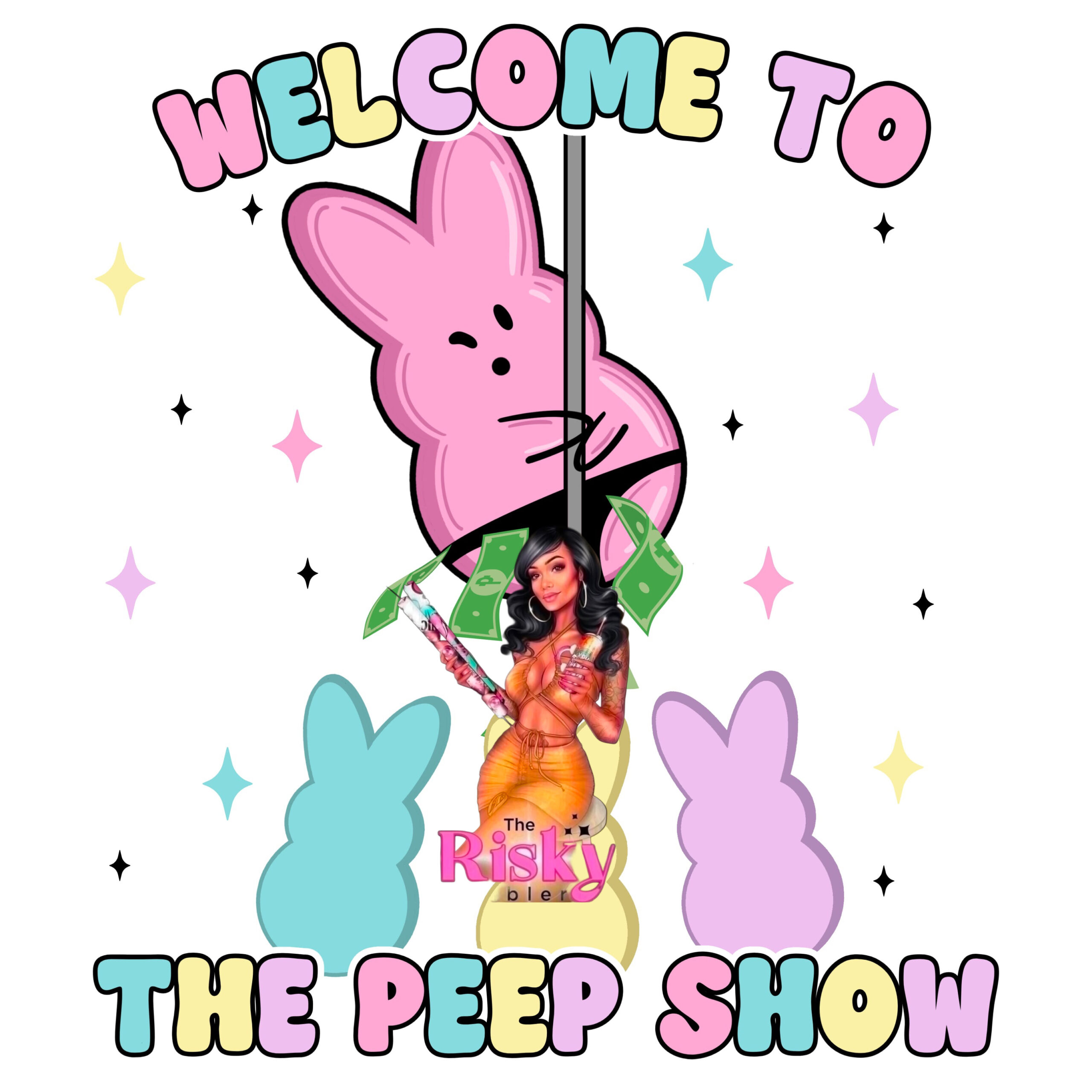 UV DTF Peep Show 2"