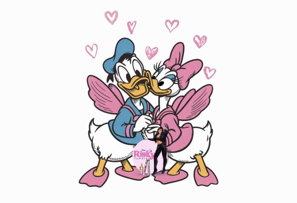 UV DTF Duck Couple