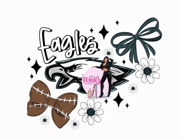 UV DTF Eagles (has matching vinyl available)