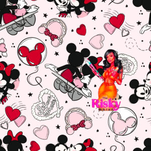 EXCLUSIVE I Love Minnie (has matching decal available)