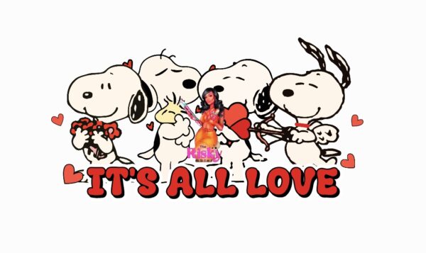 UV DTF Exclusive It's all Love (has matching Vinyl available)