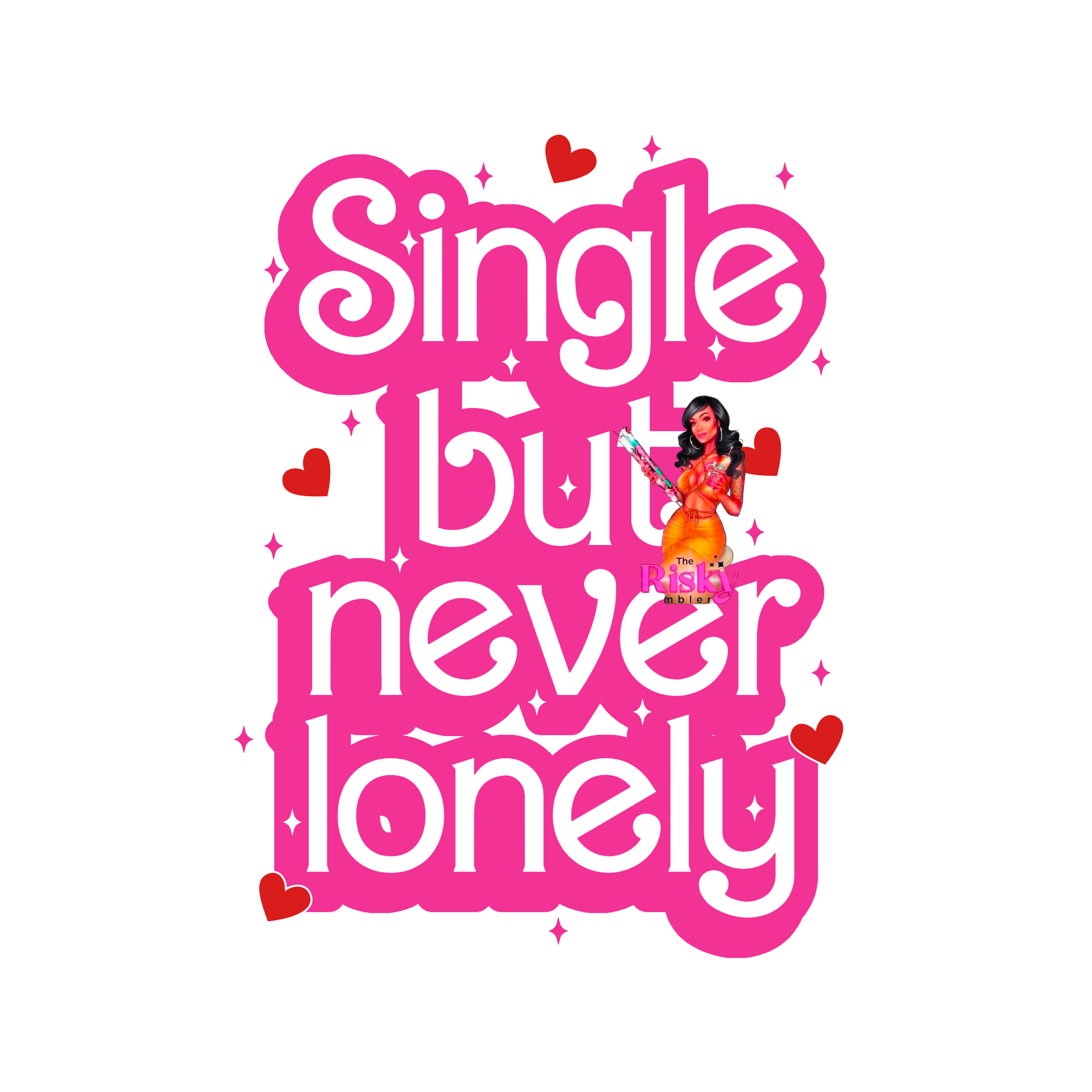 UV DTF Never Lonely