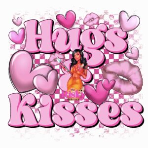 UV DTF Hugs & Kisses