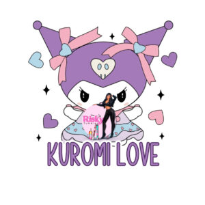 UV DTF Exclusive Kuromi Love (has matching Vinyl available)