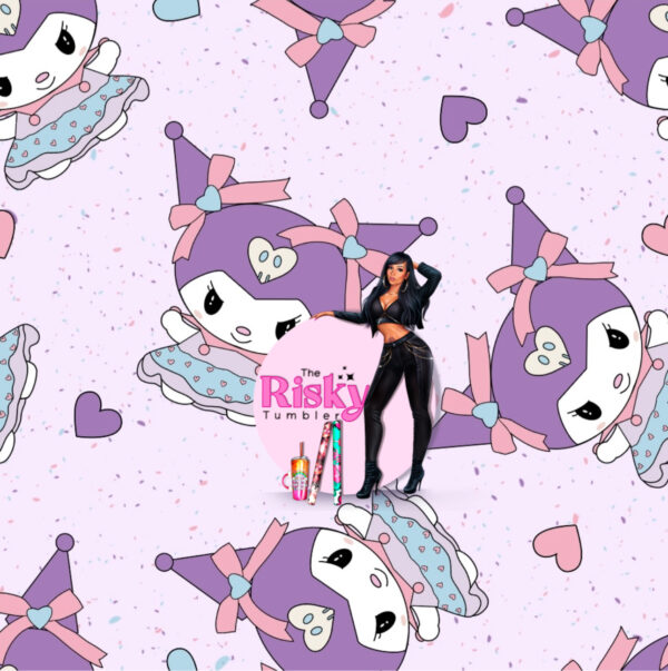 EXCLUSIVE Kuromi Love (splat) (has matching decal available)