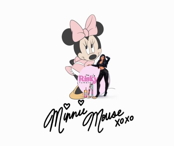 UV DTF Autograph Minnie (has matching vinyl available)