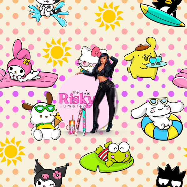 Neon Summer Friends (has matching decal available)