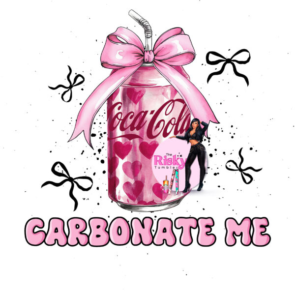 UV DTF Exclusive Carbonate Cola (has matching Vinyl available)