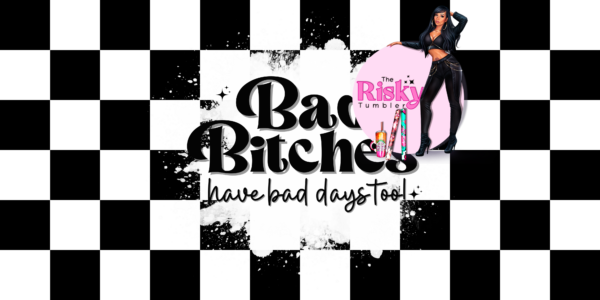 EXCLUSIVE UV DTF BB have bad days (black) WRAP