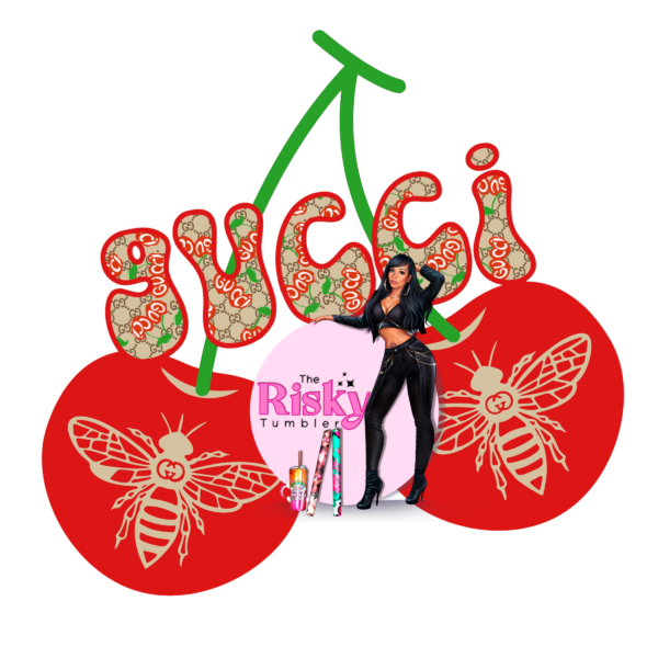UV DTF GG Red Cherry Bees (has matching vinyl available)