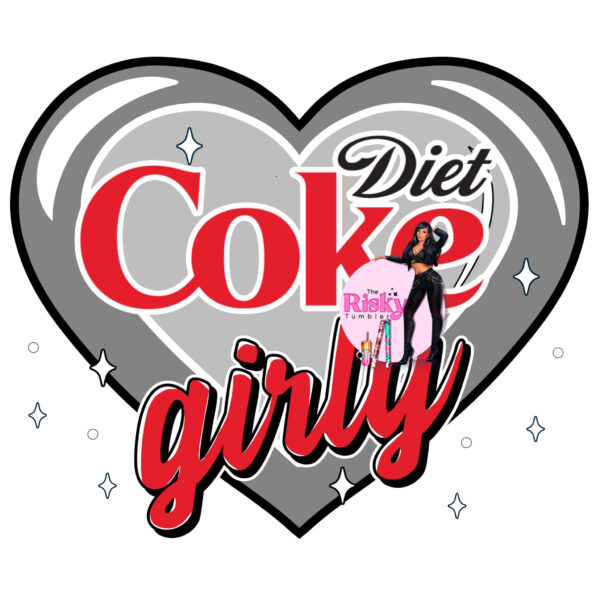 UV DTF Diet Coke Girly 2"