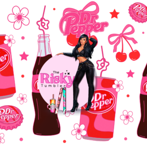 UV DTF Dr. Pepper WRAP