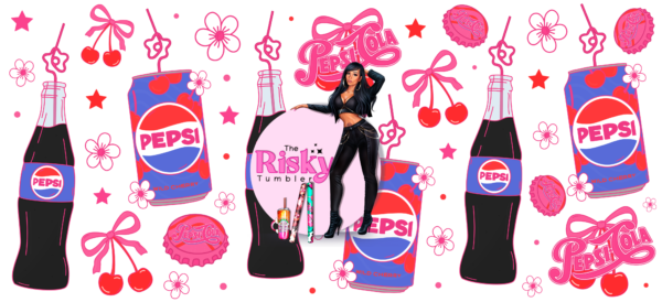 UV DTF Pepsi WRAP