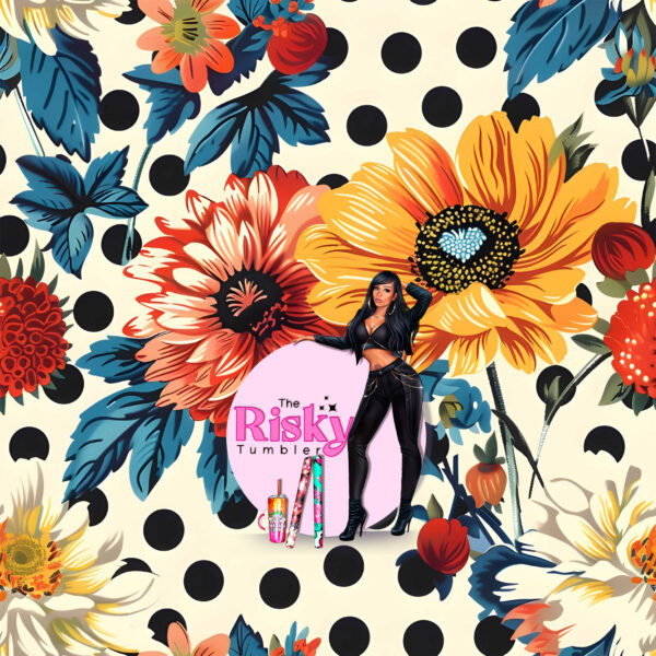 Polka Floral 1