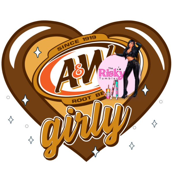 UV DTF Root Beer Girly 2"