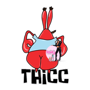 UV DTF Mr. Krabs Cheeks