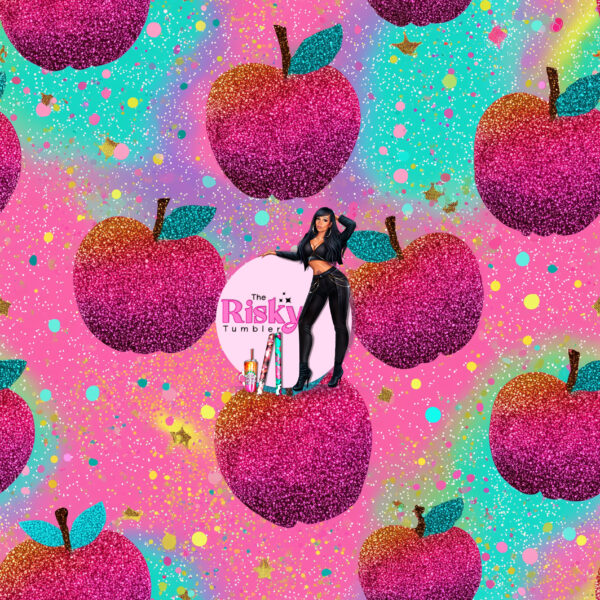 Glittery Apples