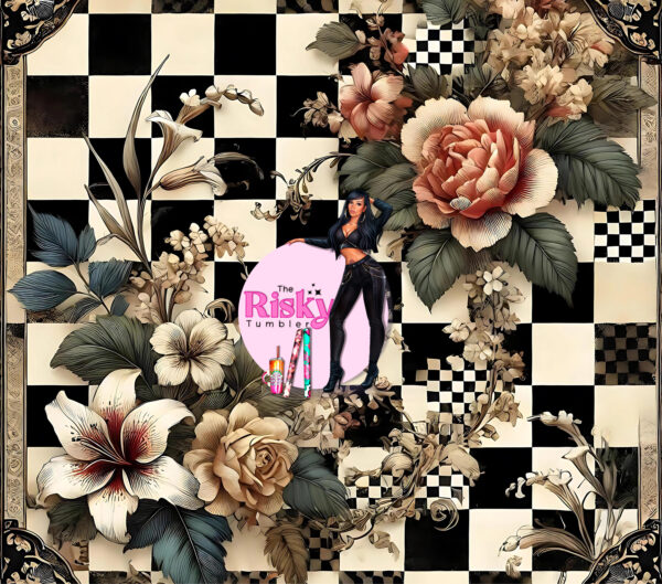 Antique Floral Wrap