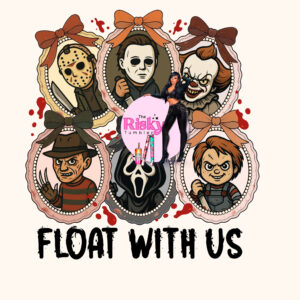 UV DTF Float With Us (has matching vinyl available)