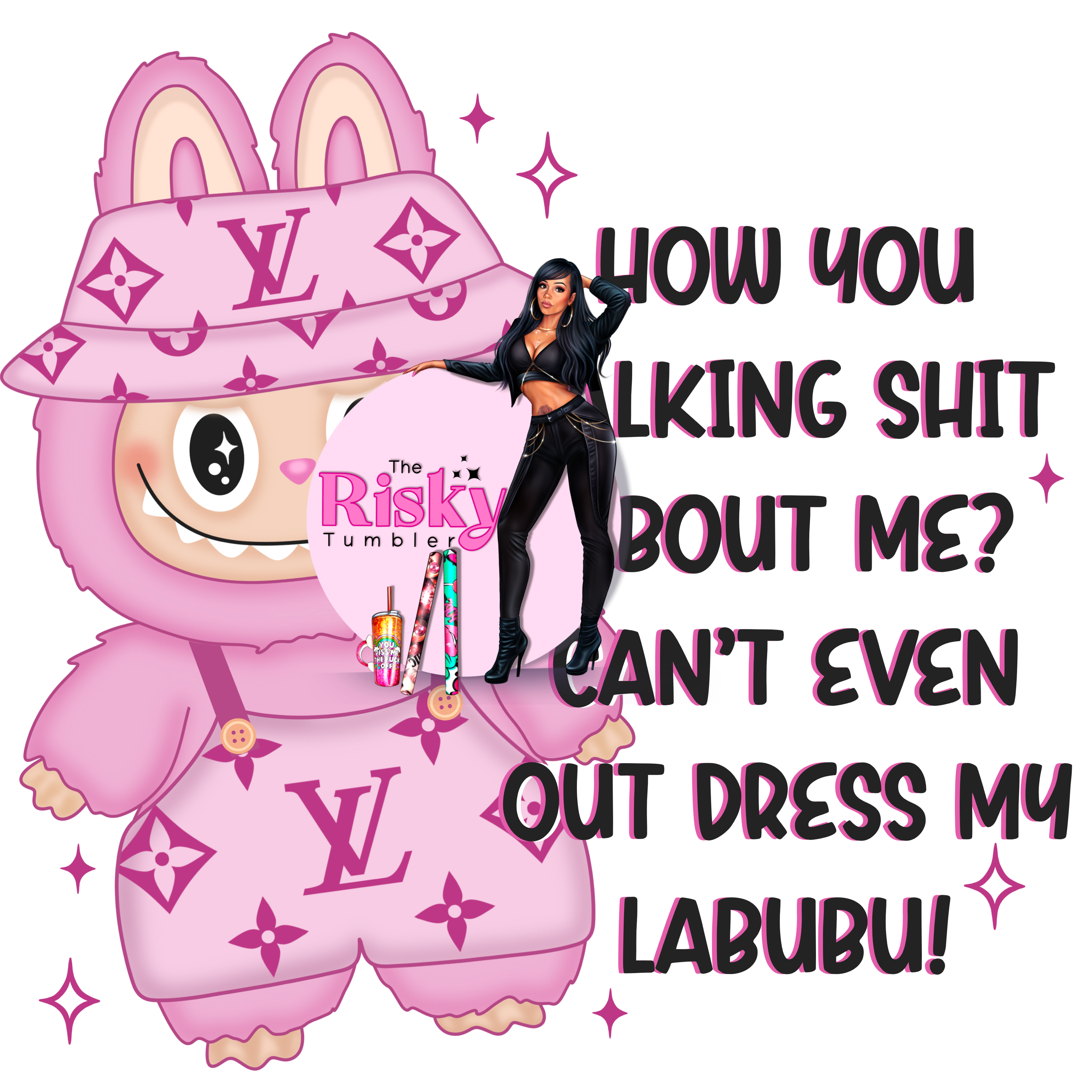 UV DTF Outdress (has matching vinyl)