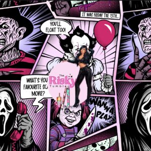 Horror Comics (has matching decal available)