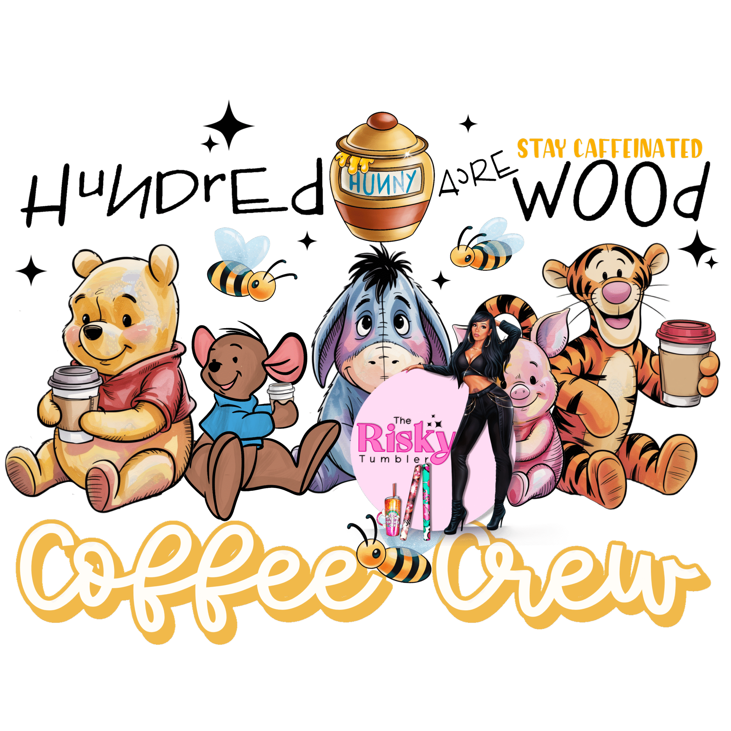 UV DTF Coffee Crew