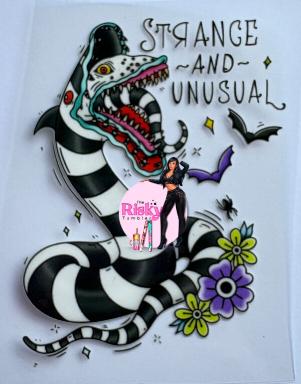 UV DTF Strange Snake