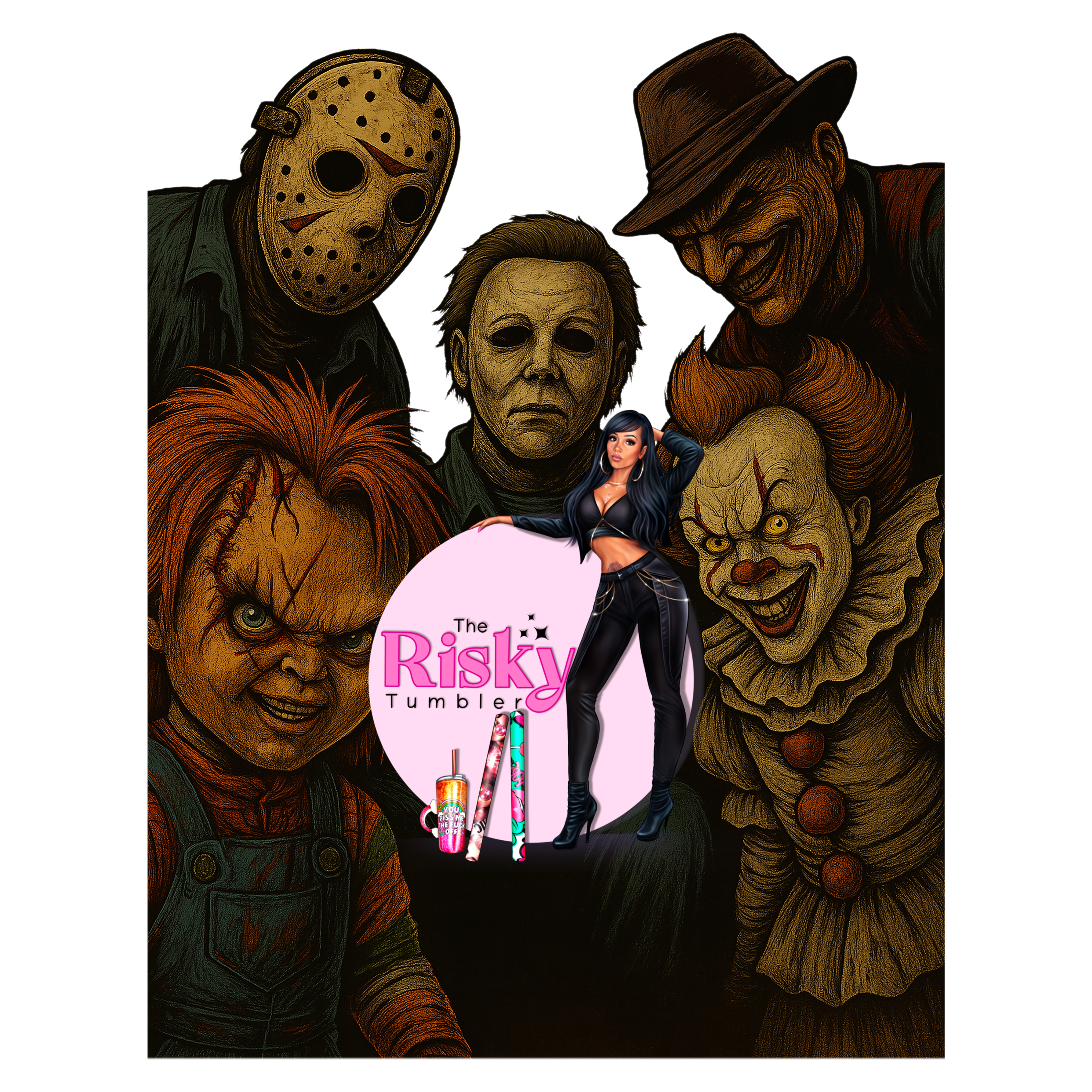DTF I see you (Killers) 10 W (for T-shirts)