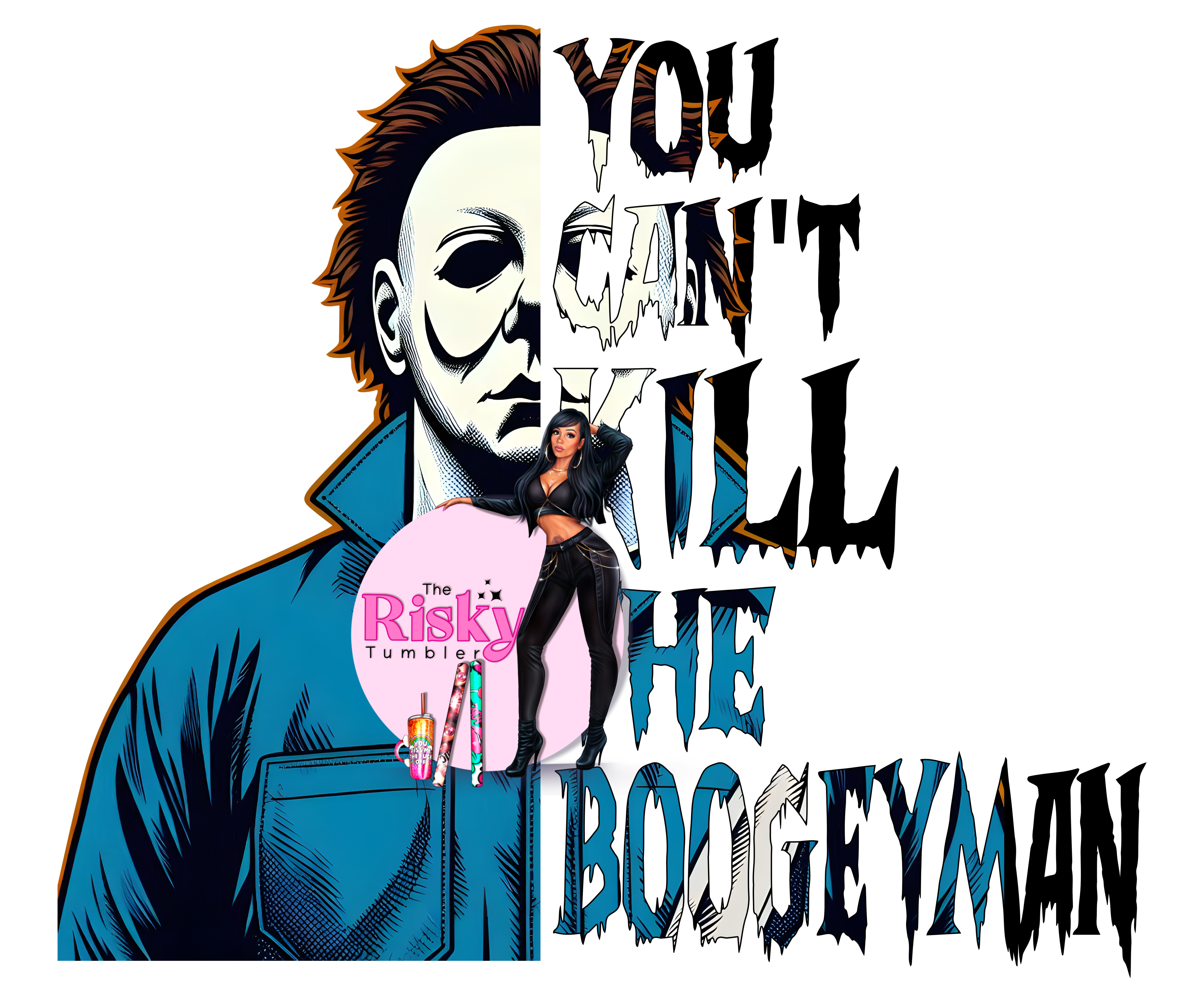 UV DTF Boogeyman Split