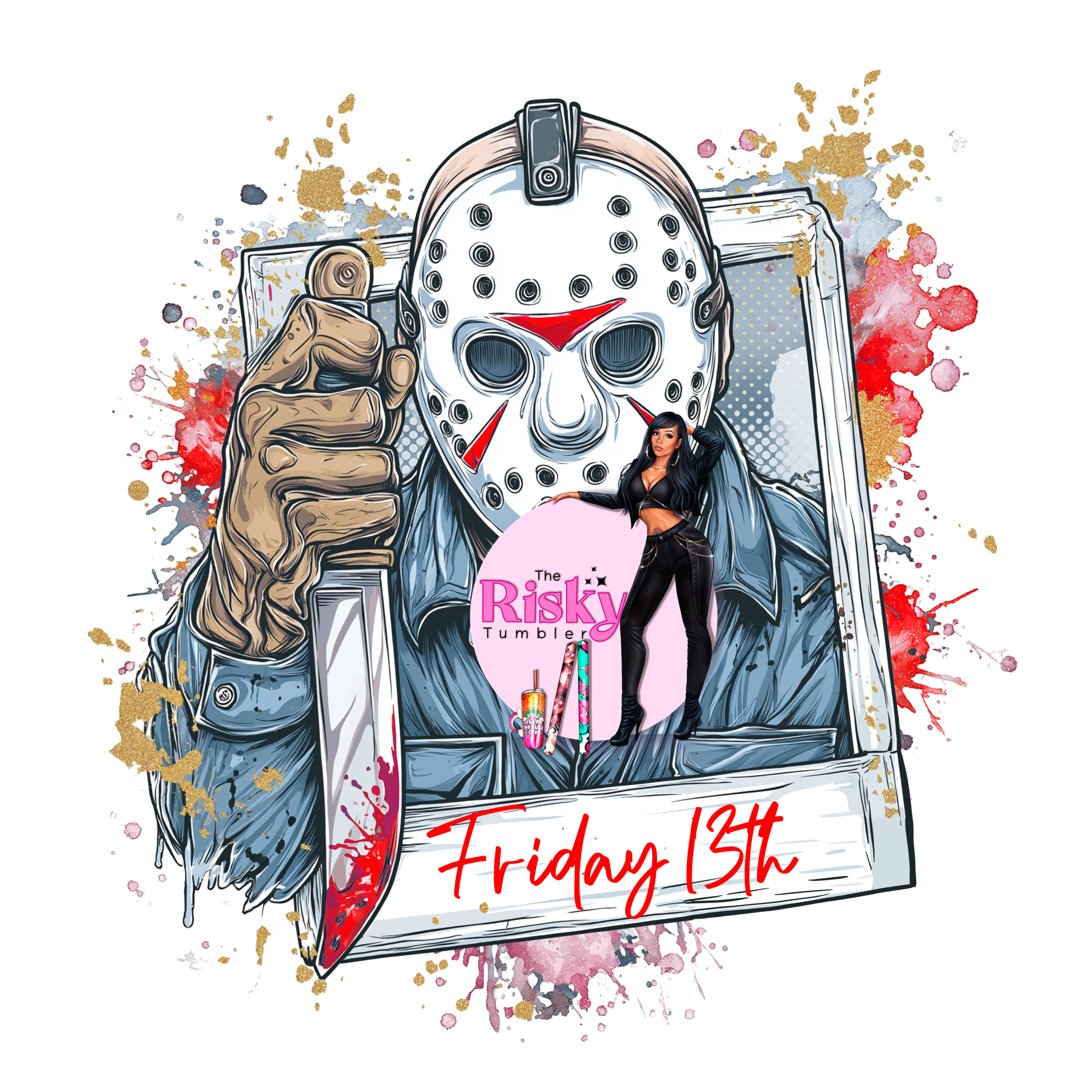 UV DTF Friday Splat