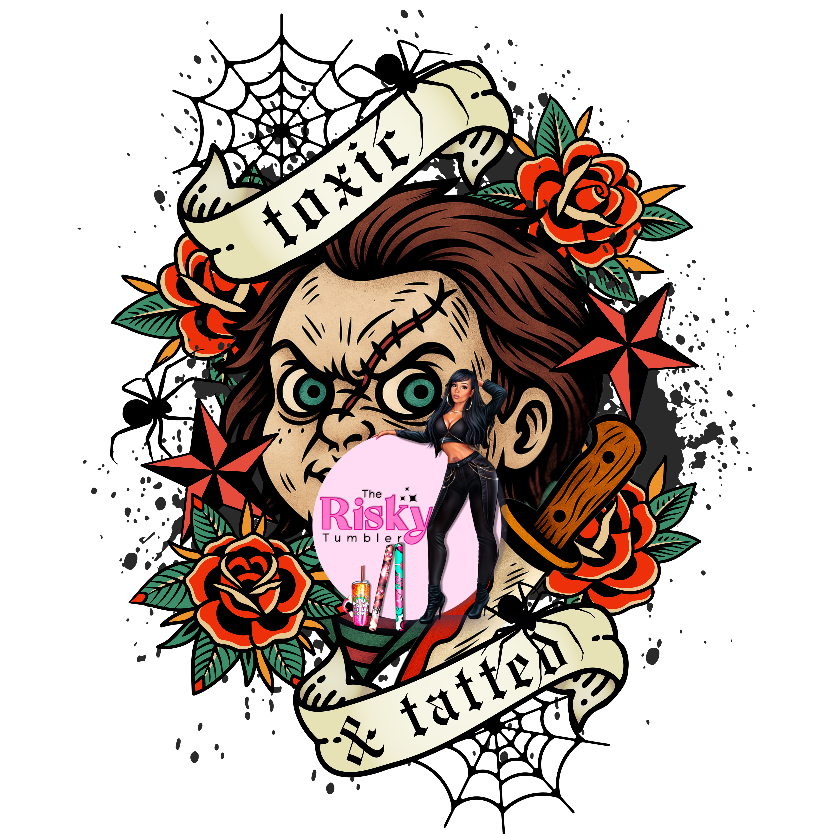 UV DTF Toxic Chucky
