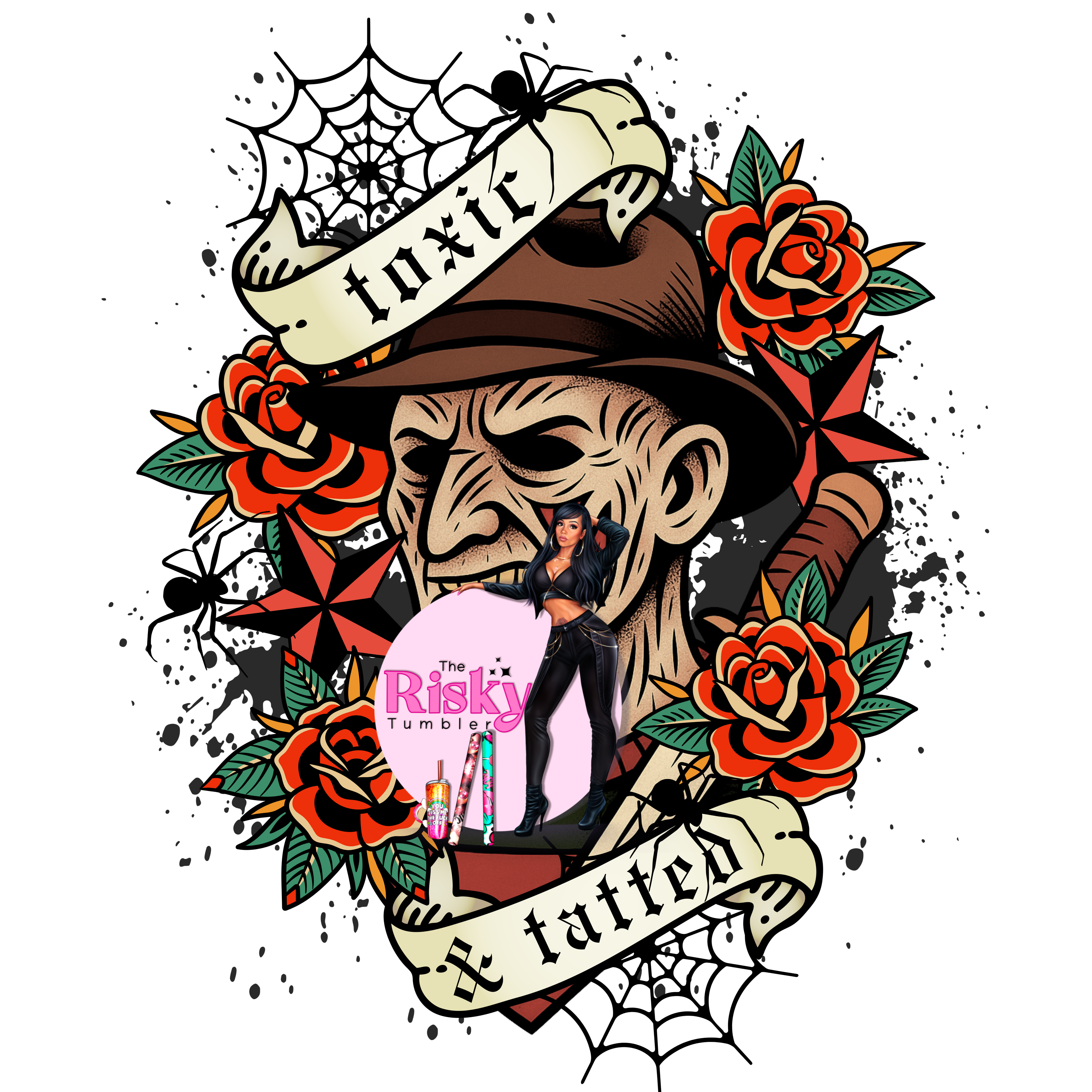 UV DTF Toxic Freddy