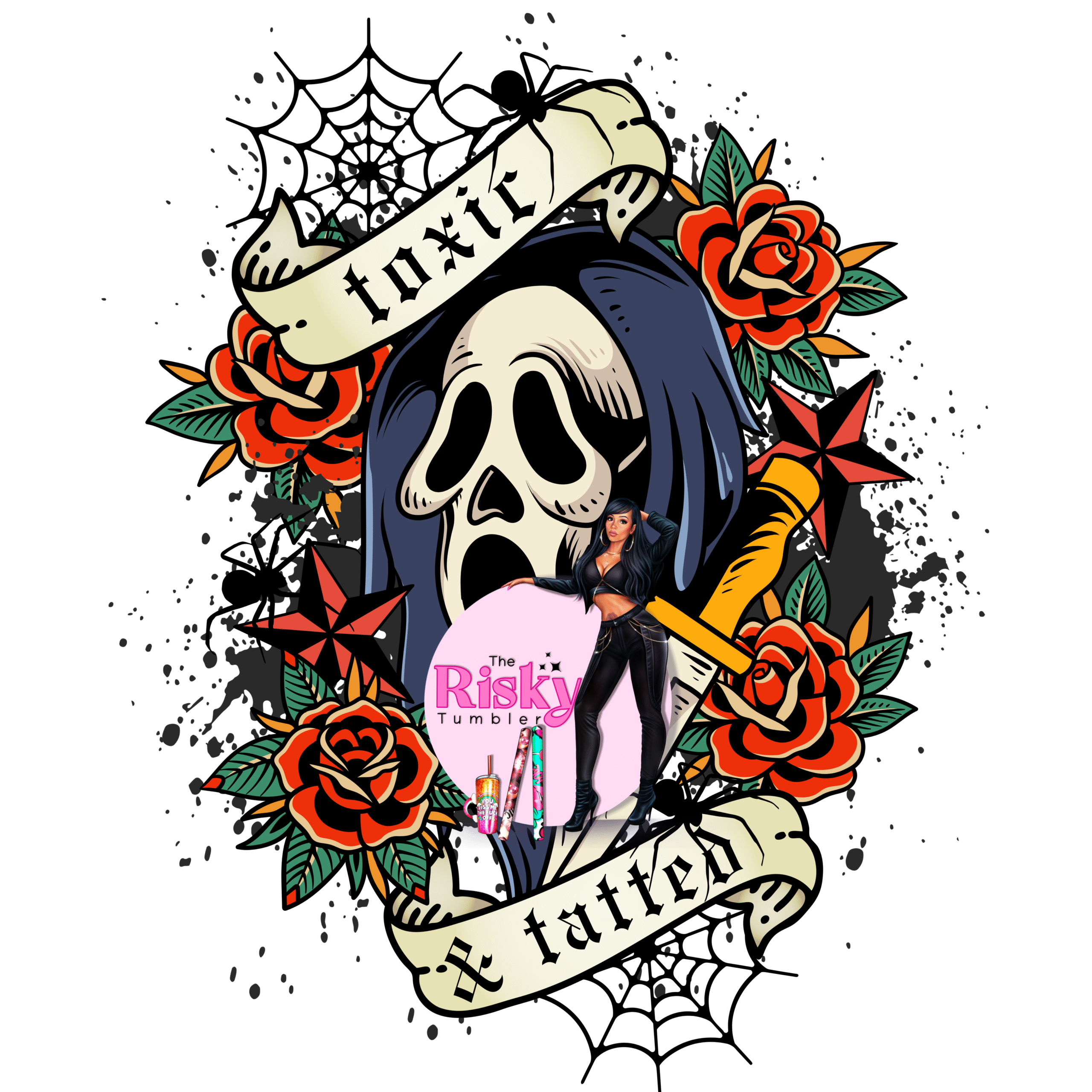 UV DTF Toxic Scream