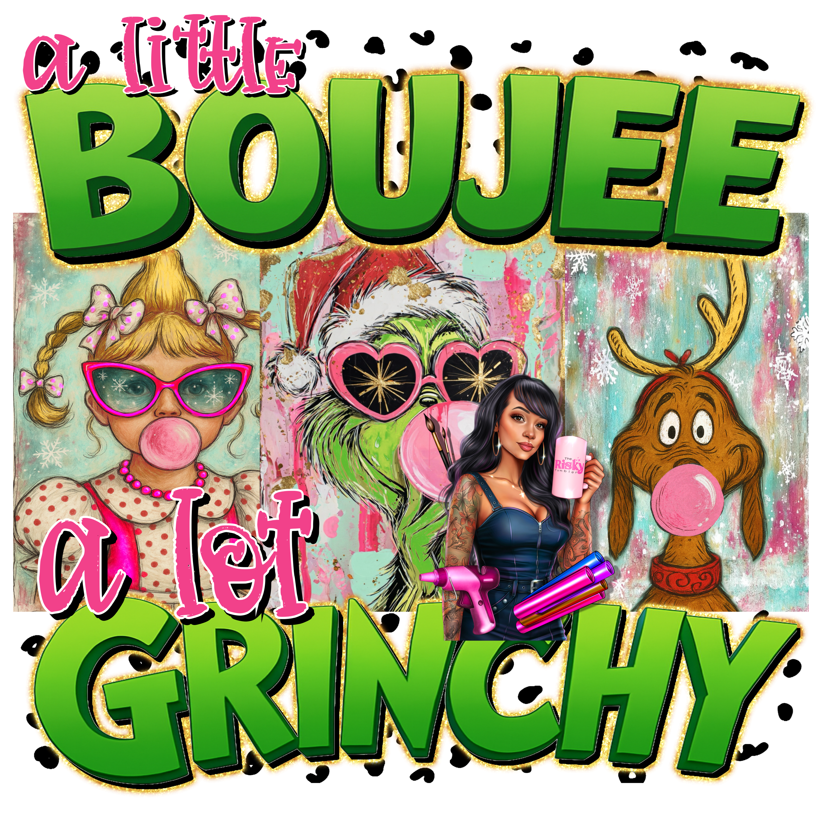 UV DTF Boujee Bubblegum