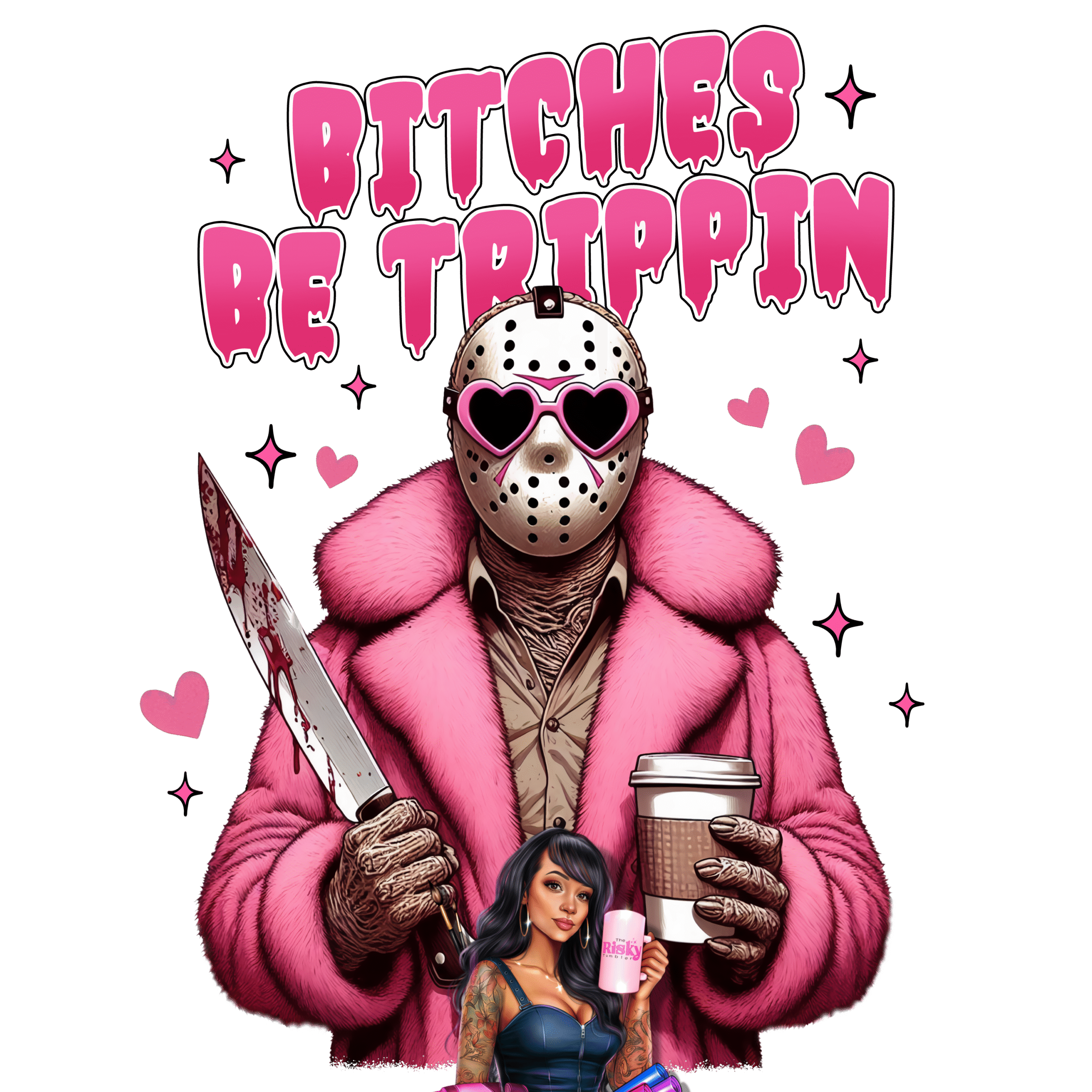 UV DTF Jason B's Be Trippin