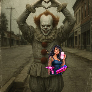 UV DTF Penny Heart