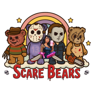 UV DTF Scare Bears