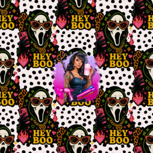 Hey Boo (has matching decal available)