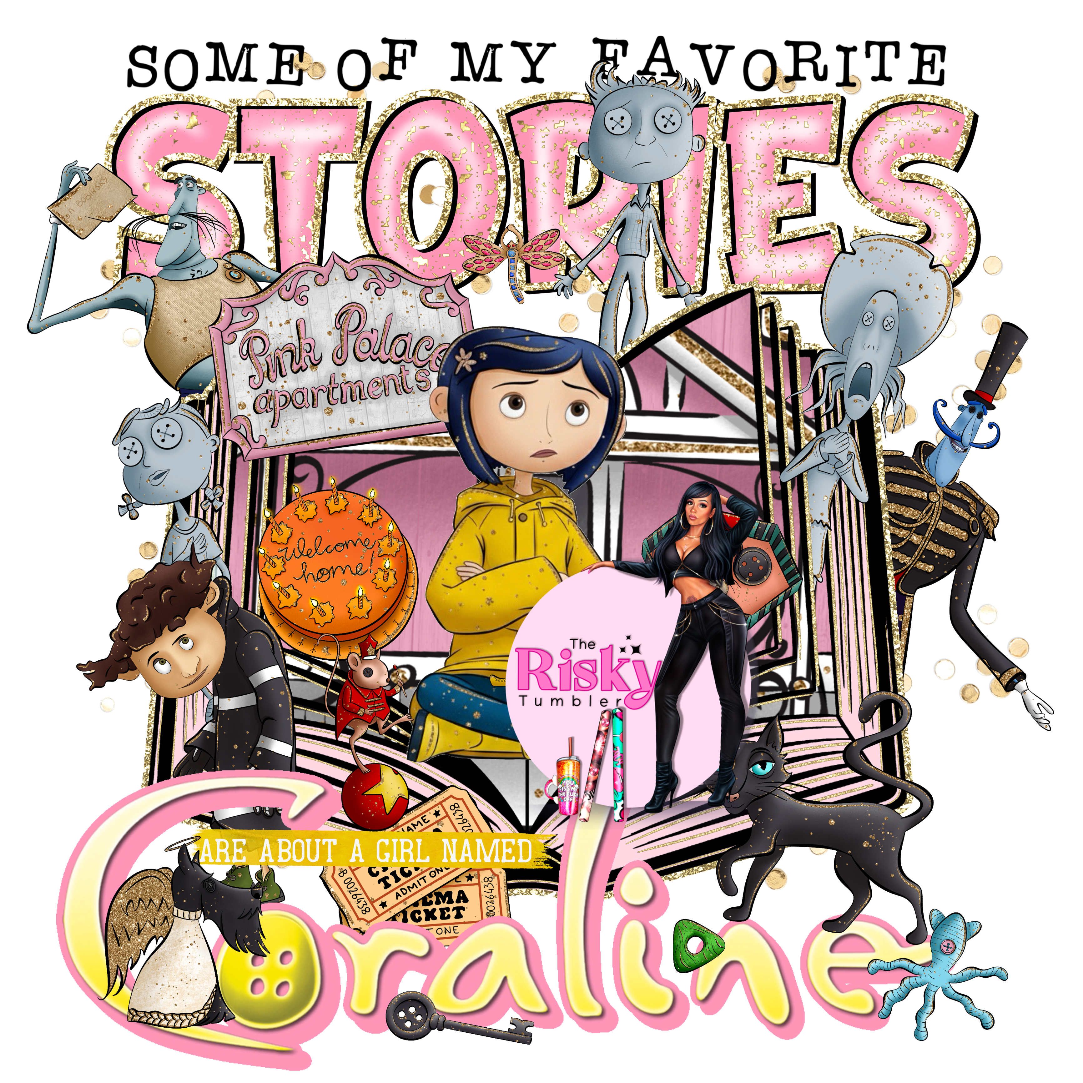 UV DTF Coraline Stories