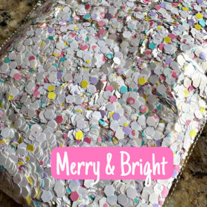 Exclusive Merry & Bright Pastel Glitter 1oz bag