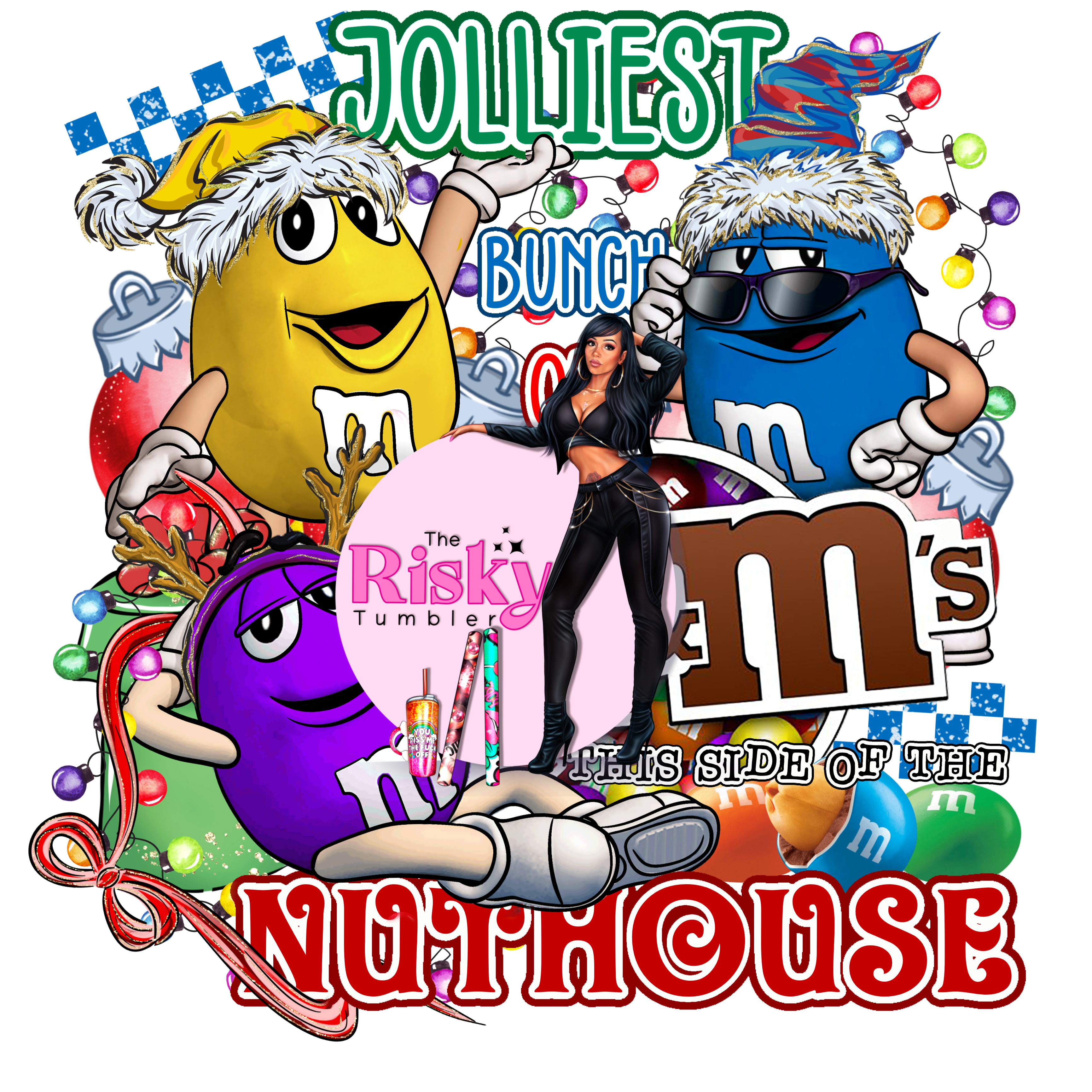 UV DTF Nuthouse Xmas