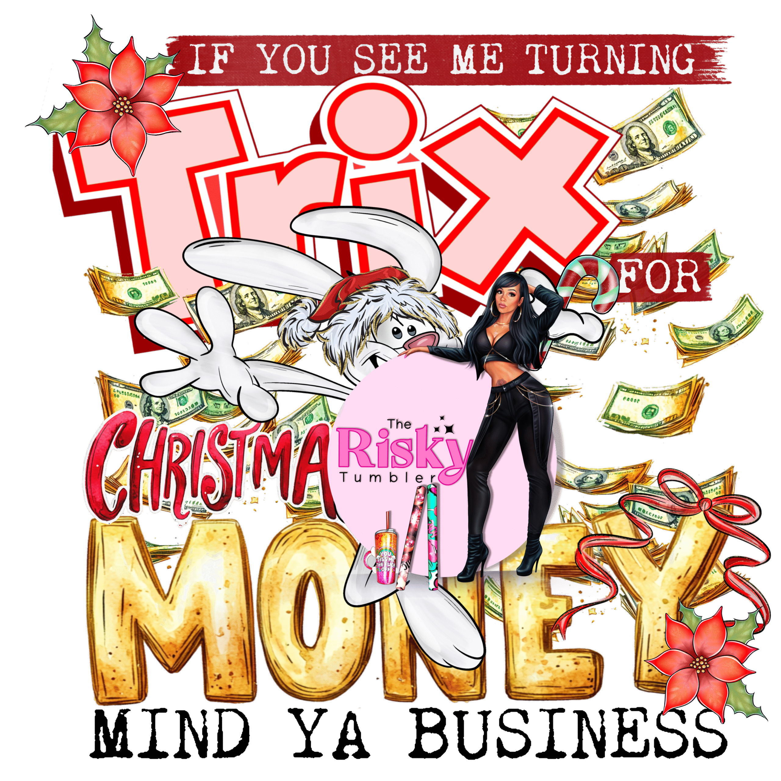 UV DTF Trix for Money Xmas