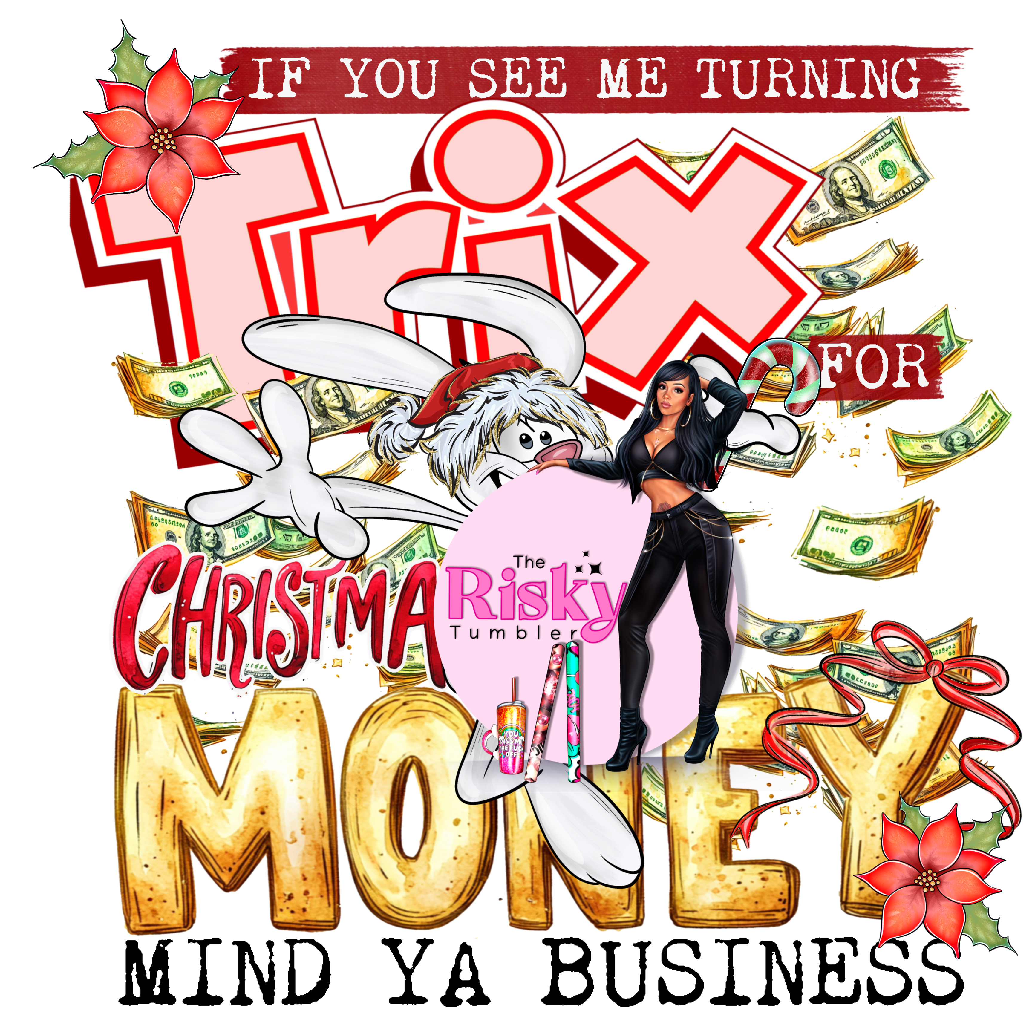 UV DTF Trix for Money Xmas