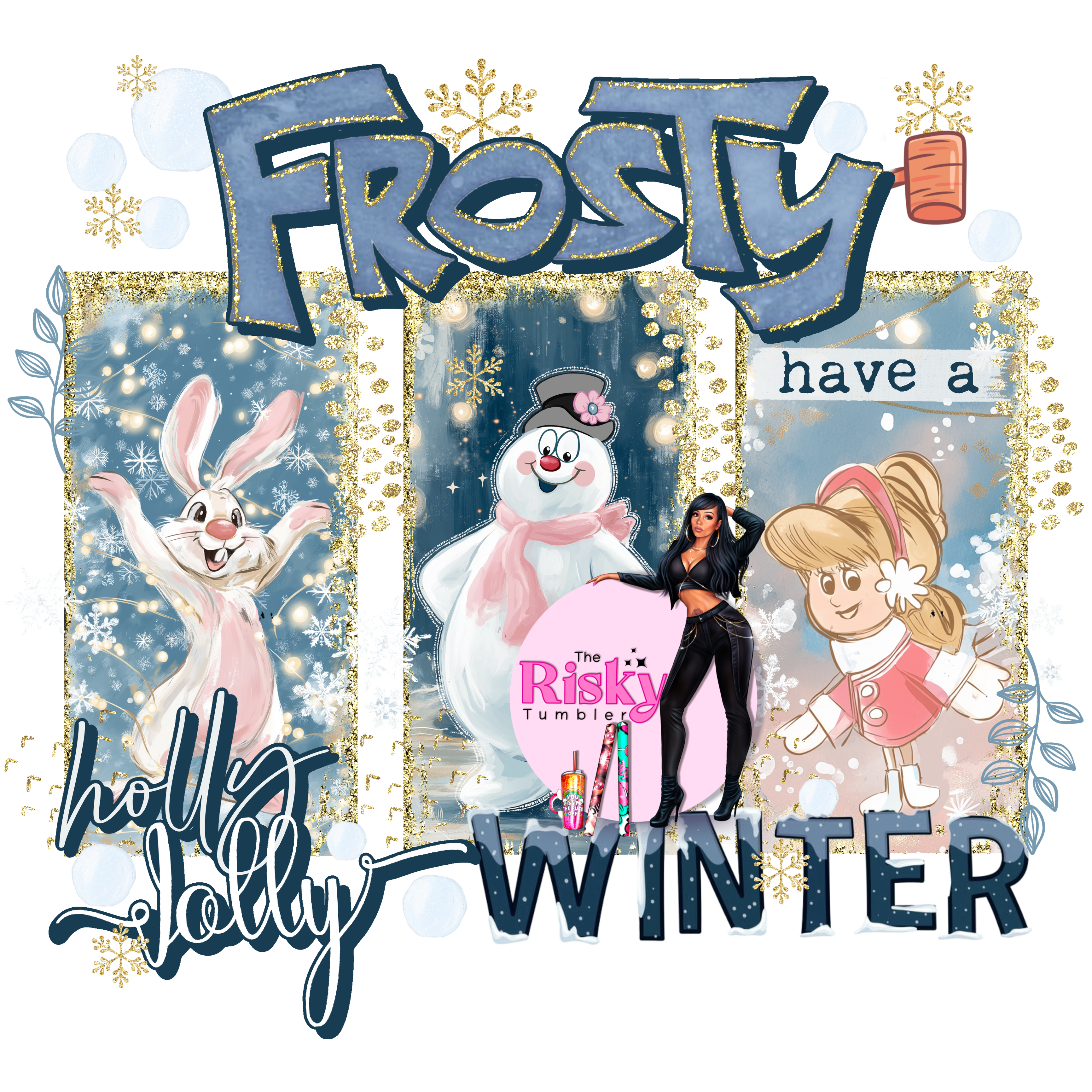 UV DTF Winter Frosty