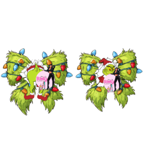 UV DTF Kiss from Front to Back 2 Decals