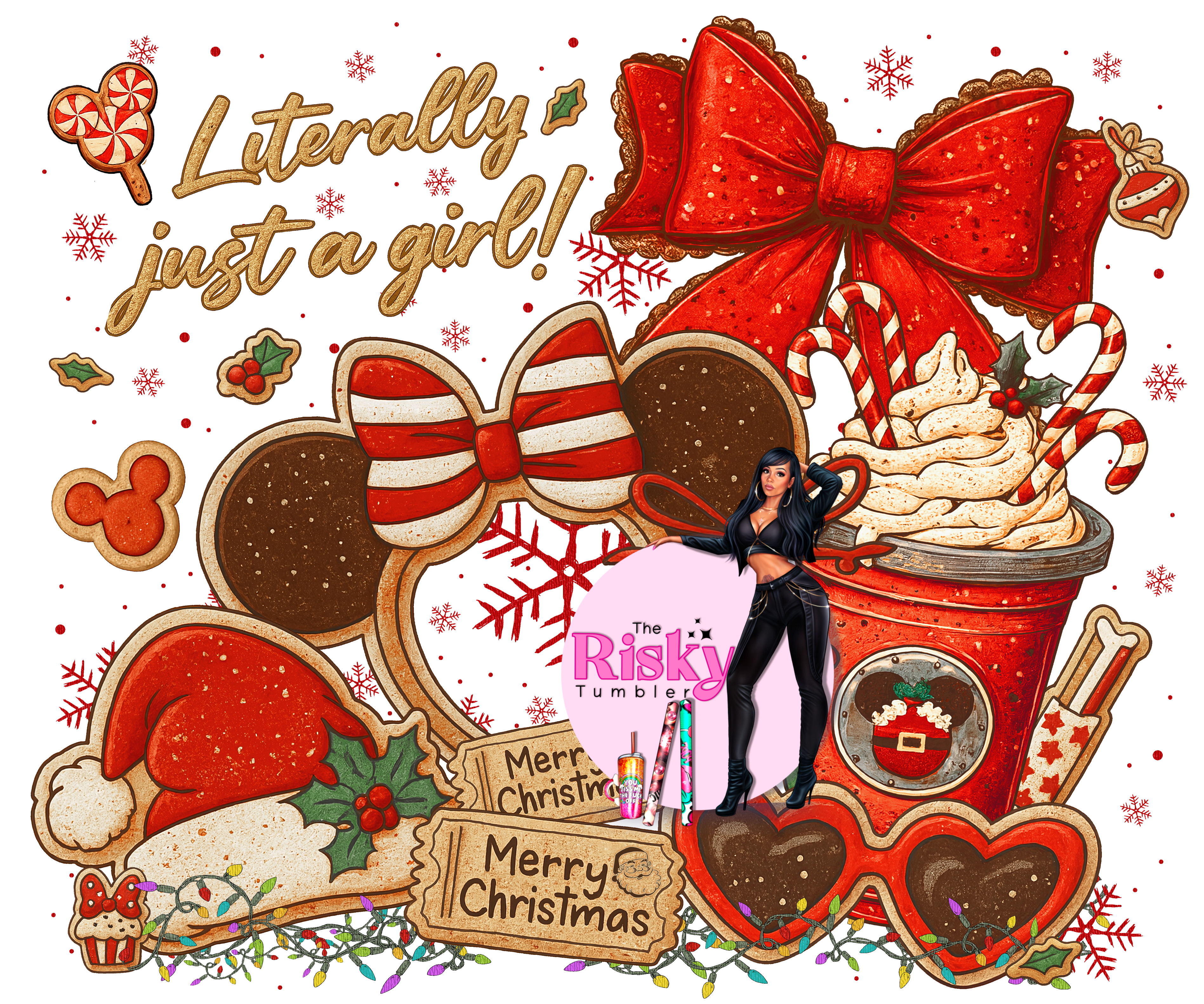 UV DTF Literally Just a Girl