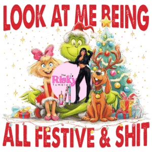 UV DTF Look at Me Xmas